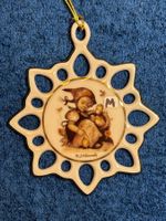 M Schöner Porzellan Stern M J Hummel Schmuck Weihnachtsbaum