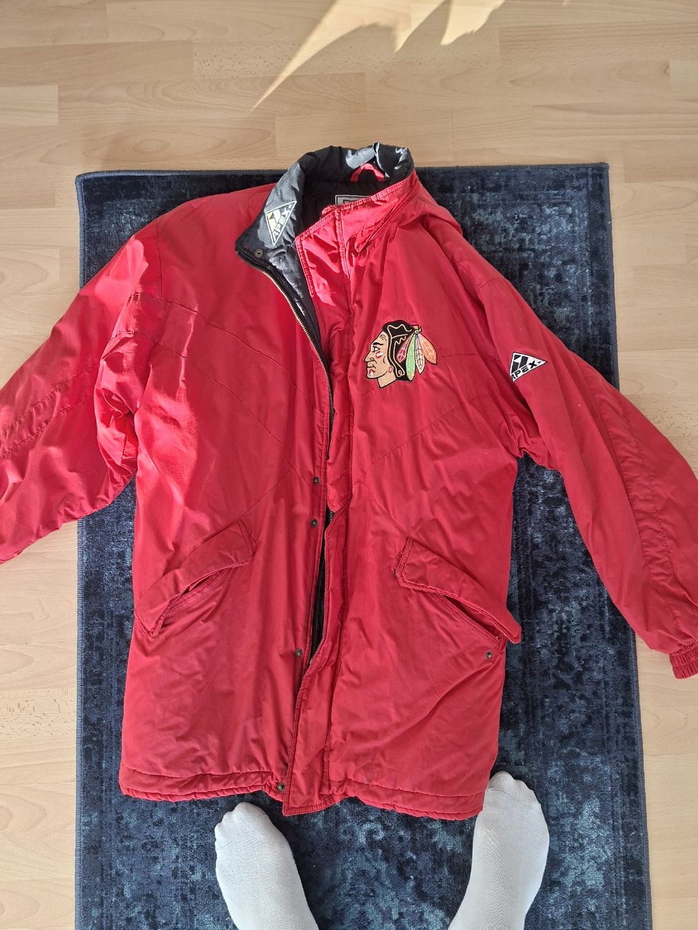 Jacken: Vintage Chicago Blackhawks Jacke – Gebraucht aus Burgdorf von PascH99