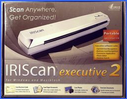 SCANNER ultra-compact (barrette),  IRIScan Ececutive 2, NEUF