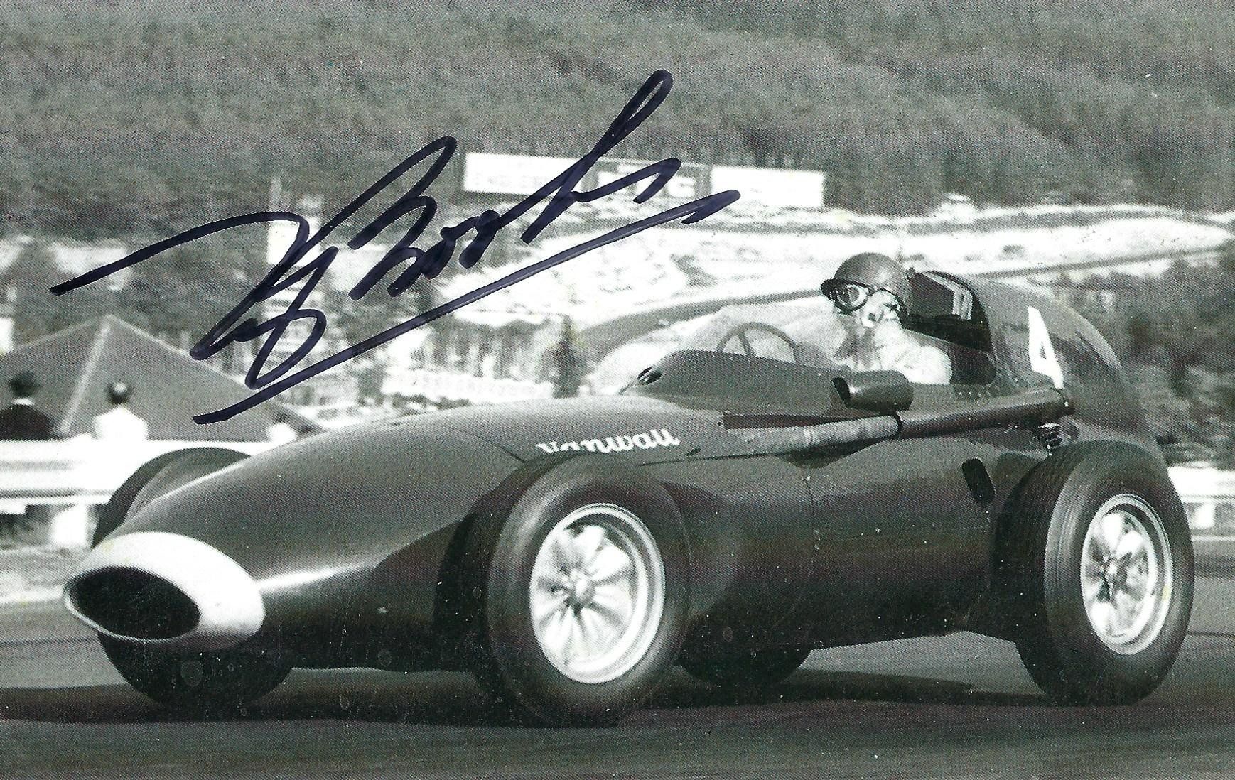 Autografi: † Toni Brooks, Formel 1 – Usato da Aarburg venduto da Hktm