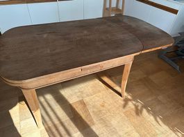Holztisch - 100x140 / 230 - ausziehbar