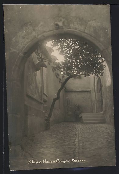 Cartoline postali: Stein am Rhein, Schloss Hohenklingen, Ei – Usato da Berlin venduto da bartko-reher