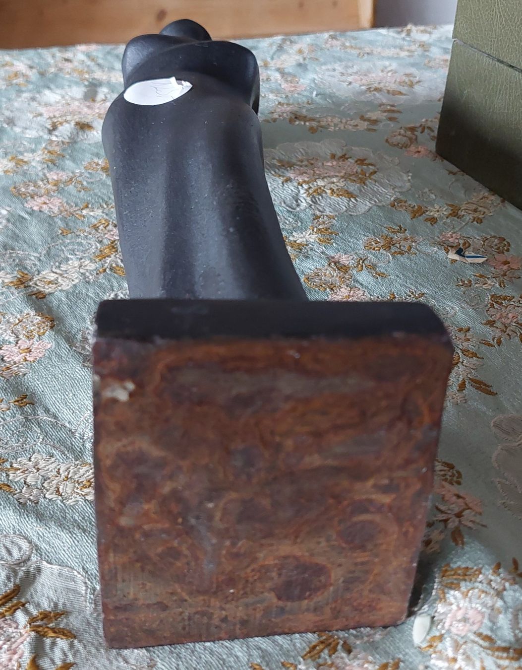 Statuette: Art Deco Gusseisen Madonna – Usato da Siblingen venduto da rantiques 3