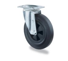 4Stk. neue Vollgummi-Rad, Traglast 100 kg,