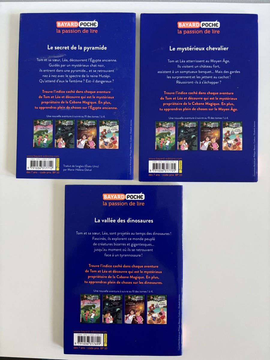 Libri: 3 Kinderbücher La Cabane Magique – Usato da Gockhausen venduto da jpa_bkg7 1