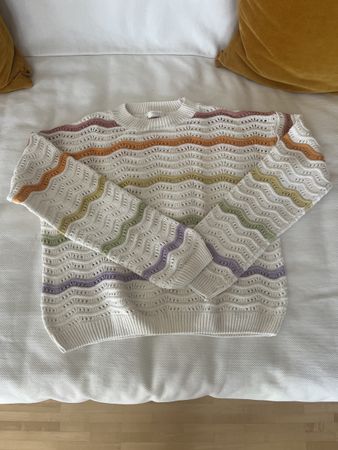 Kinder Pullover bunt Grösse 134
