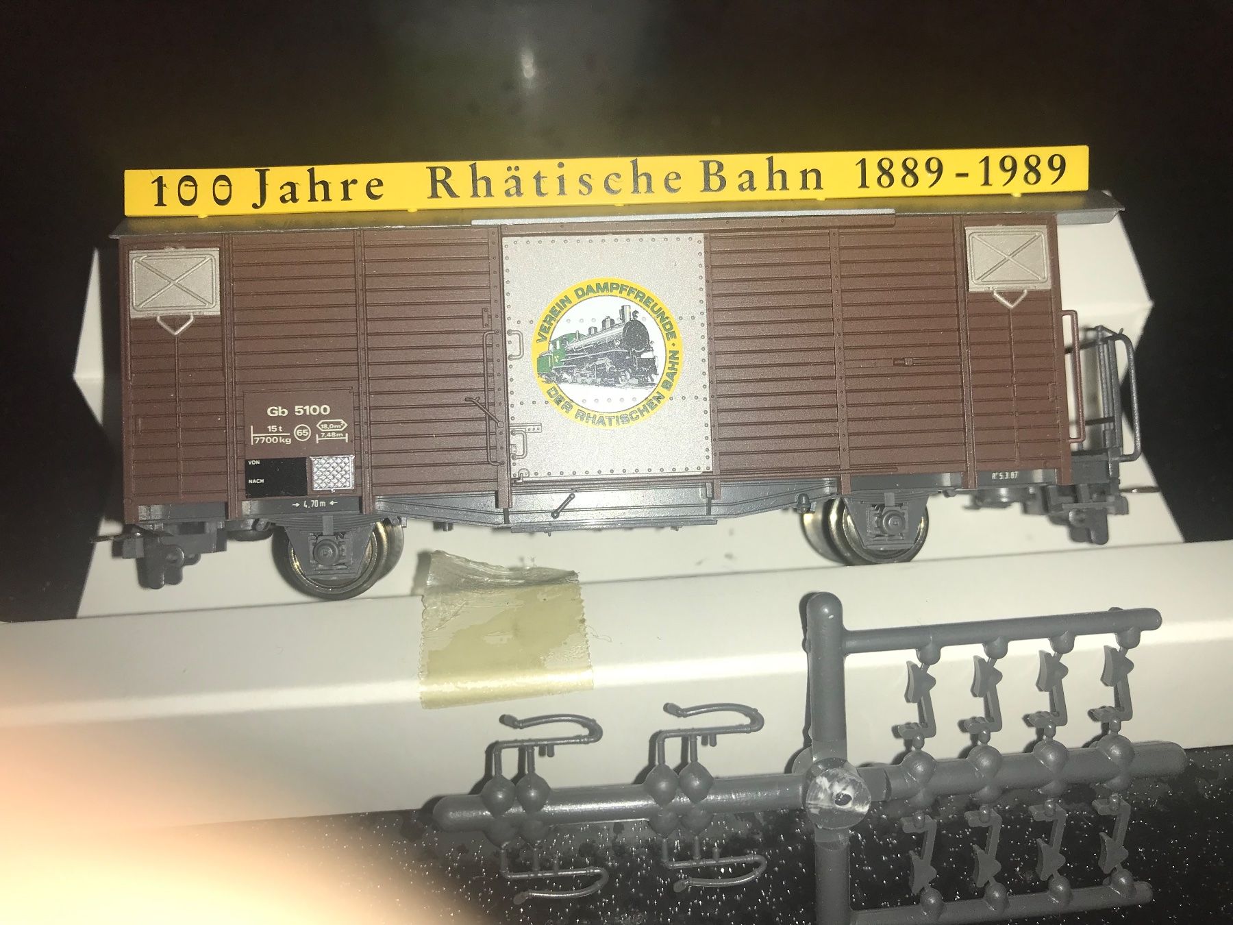 Bemo Modellini di ferrovie: Bemo , Gb 5100 der RhB mit OVP – Usato da Glis venduto da 1Hector1 1