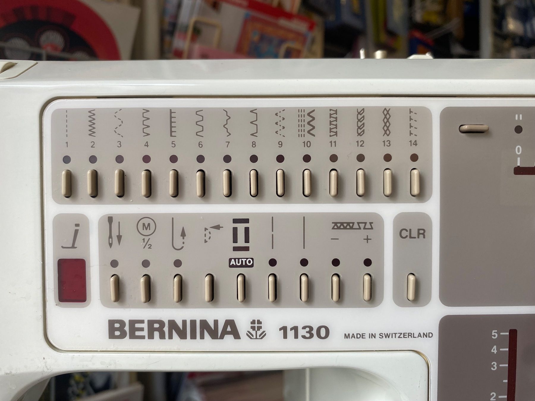 Bernina Nähmaschinen: Nähmaschine Bernina 1130, mit 34 Stichprogrammen, ab Service – Gebraucht aus Olten von Pat31 1