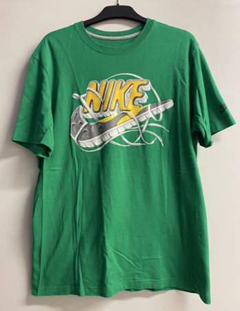 Nike T-Shirt Grün mit Print Grösse L Neu