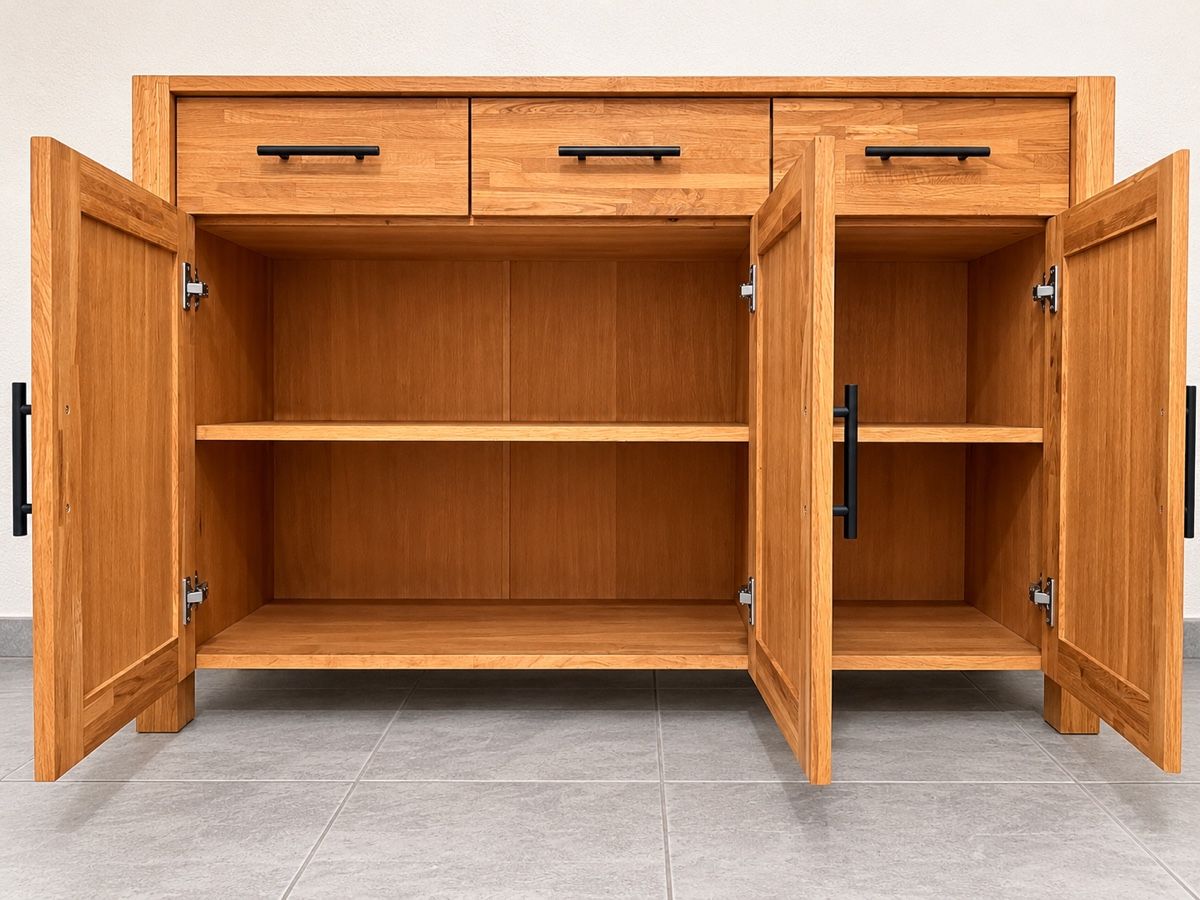 Kommoden: Hochwertigen Sideboard Eiche massiv – Gebraucht aus Elsau von con_jqh7 1