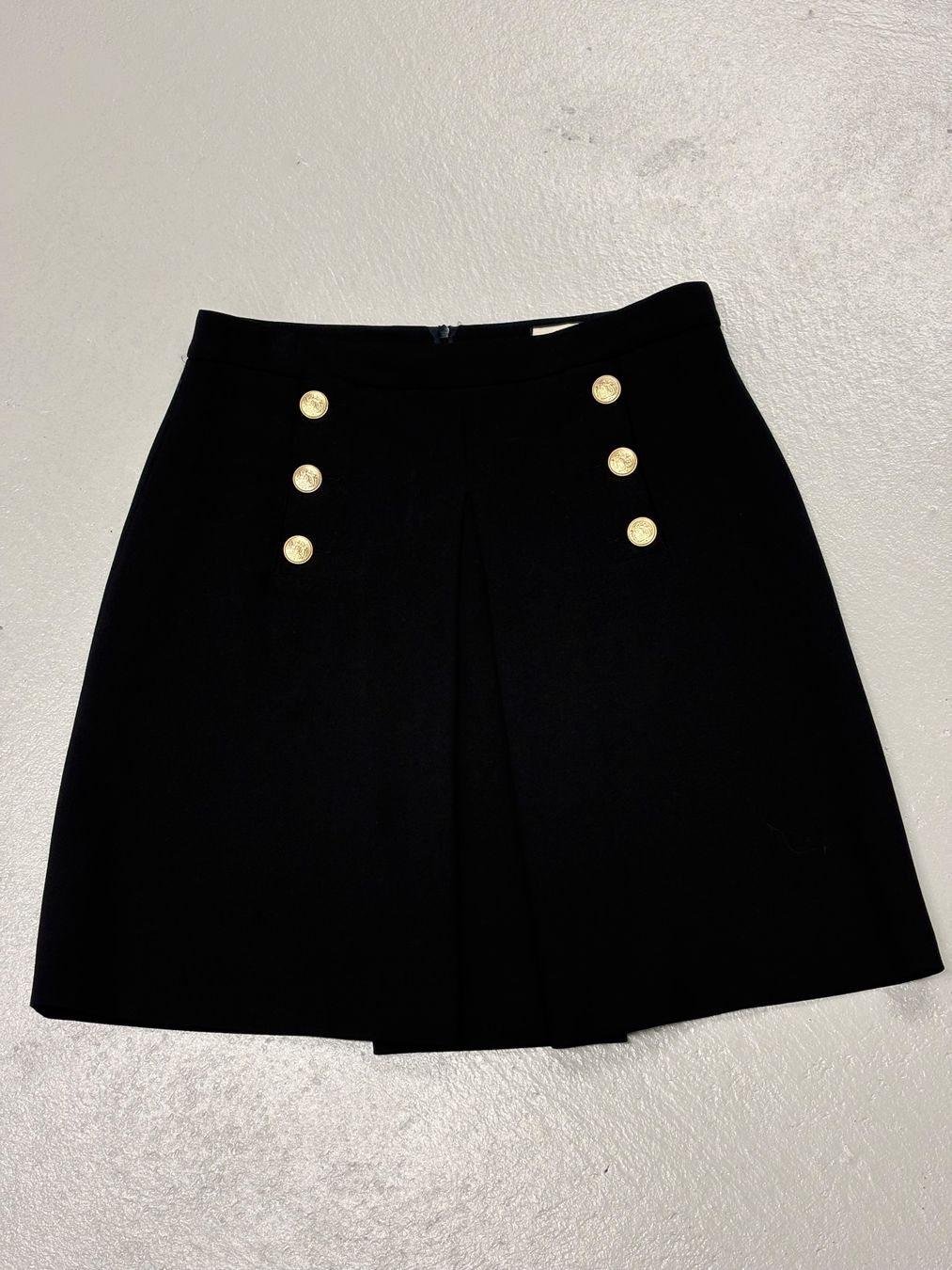 Gonne: Seductive blauer Rock mit goldenen Knöpfen Gr. 40 – Nuovo (secondo la descrizione) da Regensdorf venduto da secondchancefashion 1