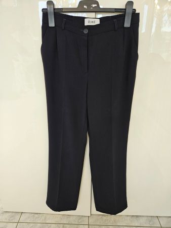 Elegante Hose Businesshose Delmod Gr. 19 38 Dunkelblau