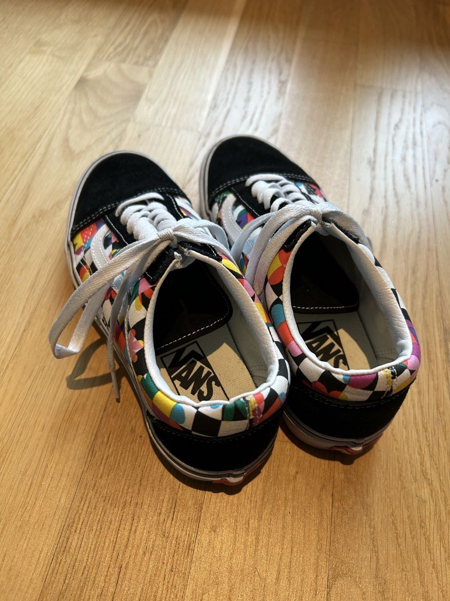 Vans Scarpe da uomo: Vans old skool floral checker sneaker, Grösse 38 – Usato da Bern venduto da Ilikebluegems 4