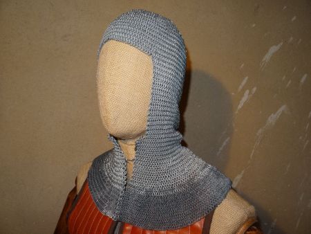 KETTENHAUBE (sehr dicht!) Mittelalter Ritter Reenactment