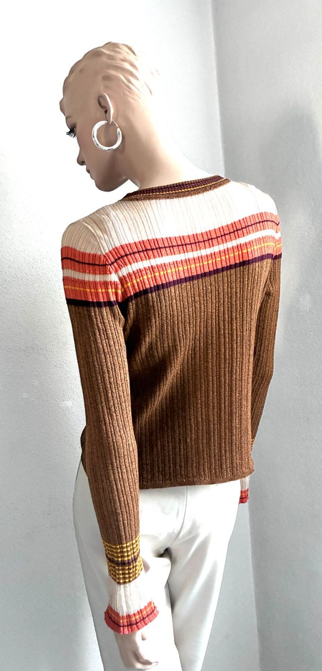 Maglioni & Felpe: Strickpullover mit Lurex, gestreift – Usato da Kloten venduto da Nephty 6
