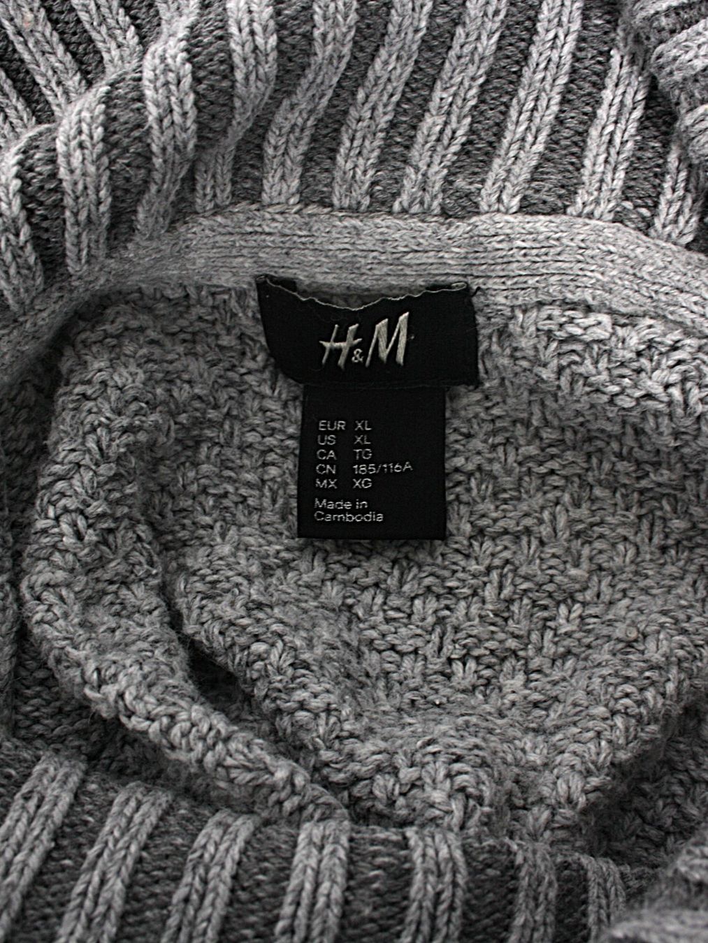 H&M Pullover & Sweatshirts: H&M Herrenpullover hellgrau Gr. XL – Gebraucht aus Zollikofen von Restwert_Zollikofen 5