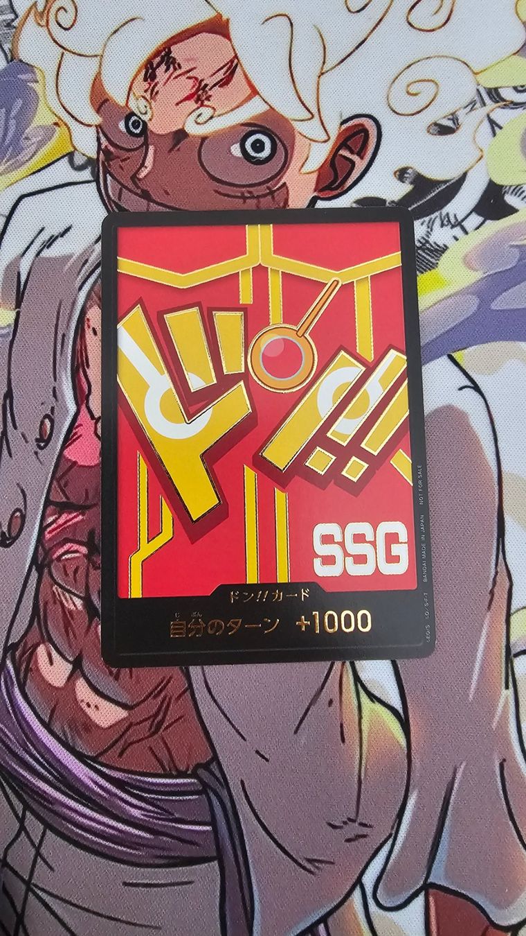 Bandai Carte collezionabili: DON!! Monkey.D.Luffy SSG  - One Piece TCG – Usato da Winterthur venduto da Gexar