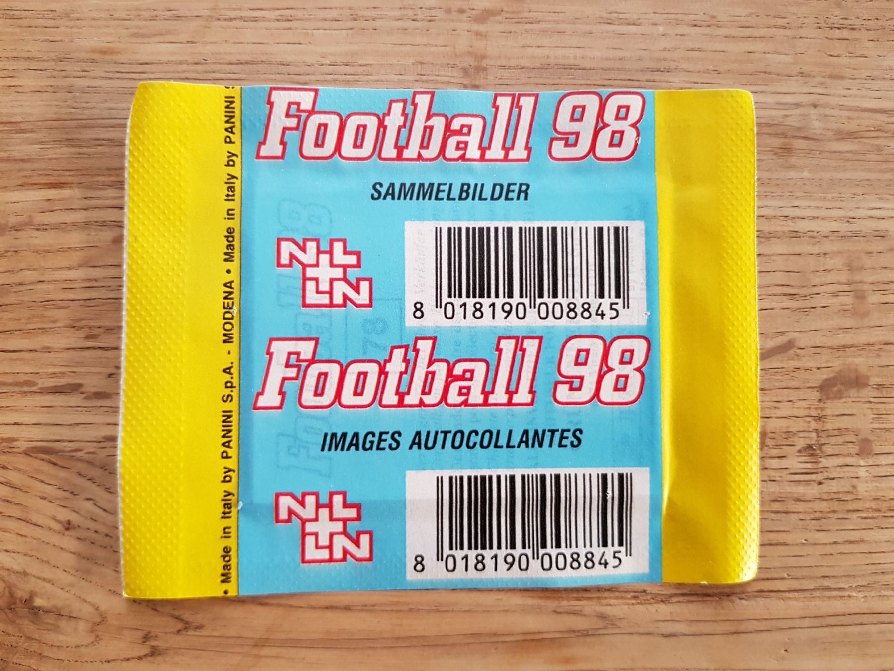 Libri: Panini Original Tüte FOOTBALL 98 – Nuovo e nell'imballaggio originale da Nürensdorf venduto da spartacus64 1