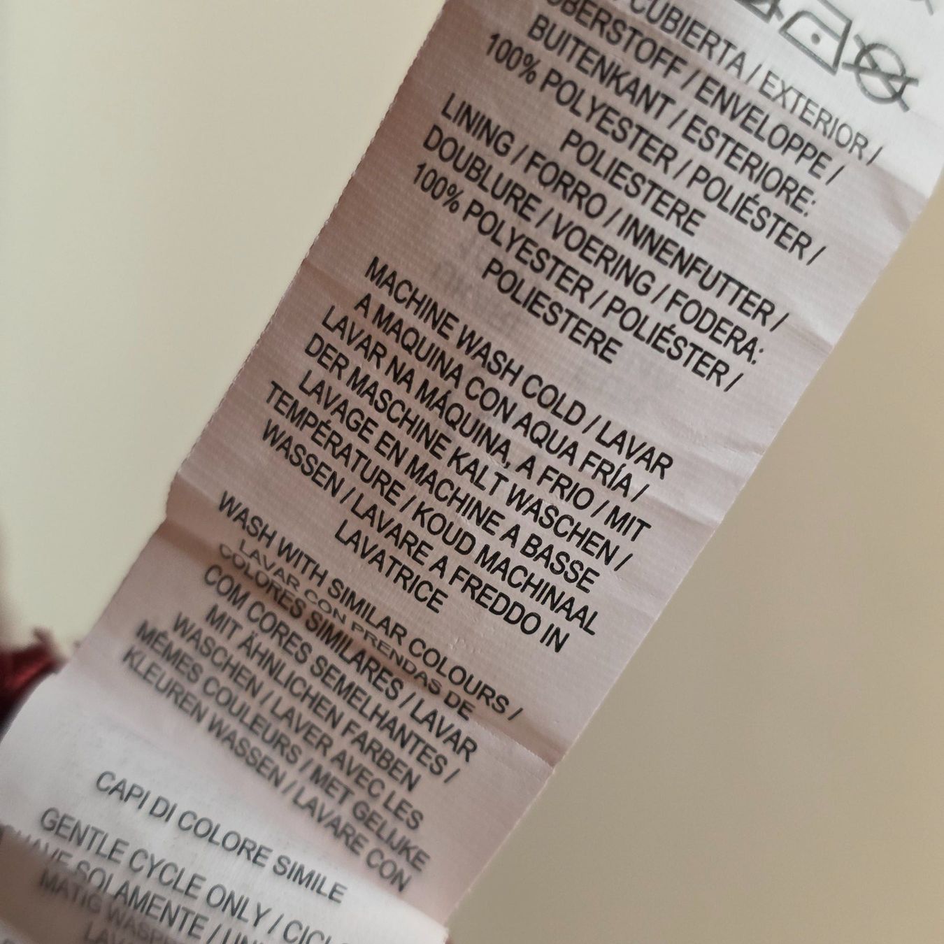 Primark Giacche: Primark Übergangsjacke Bordeaux Gr. S/M Leicht – Usato da Wald ZH venduto da CapLux 6