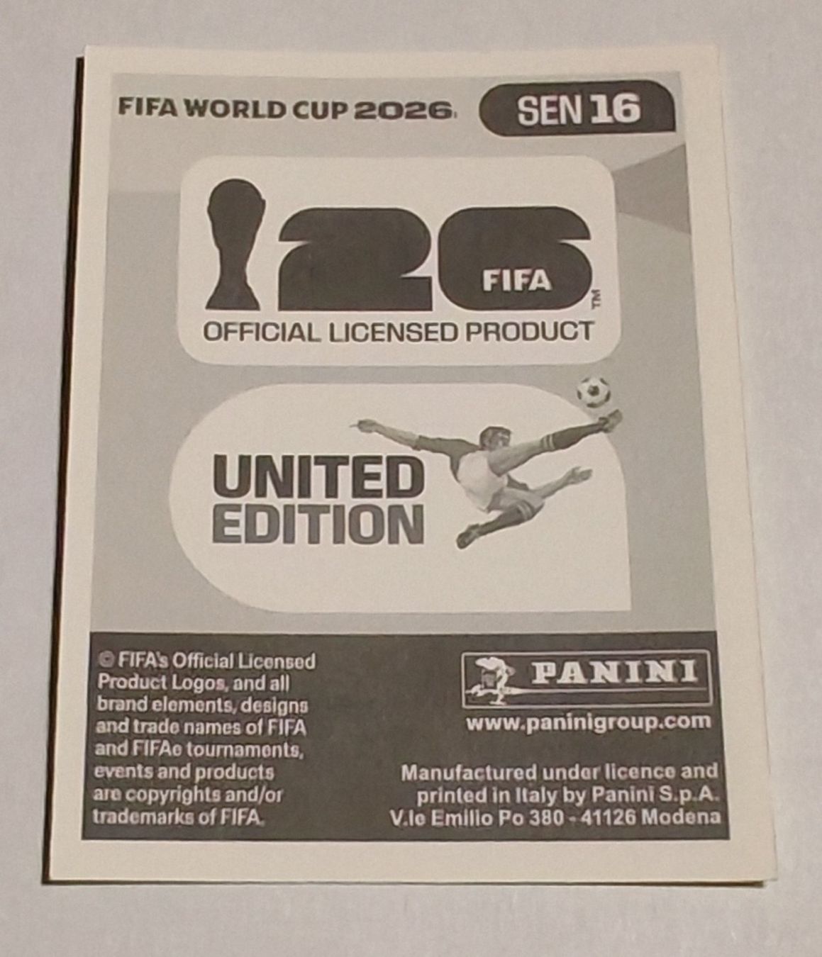 Panini Carte collezionabili: Ismaila Sarr - SEN 16 – Nuovo (secondo la descrizione) da Rietheim venduto da Squaley 1