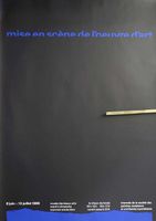 Mise en scène de l'œuvre d'art