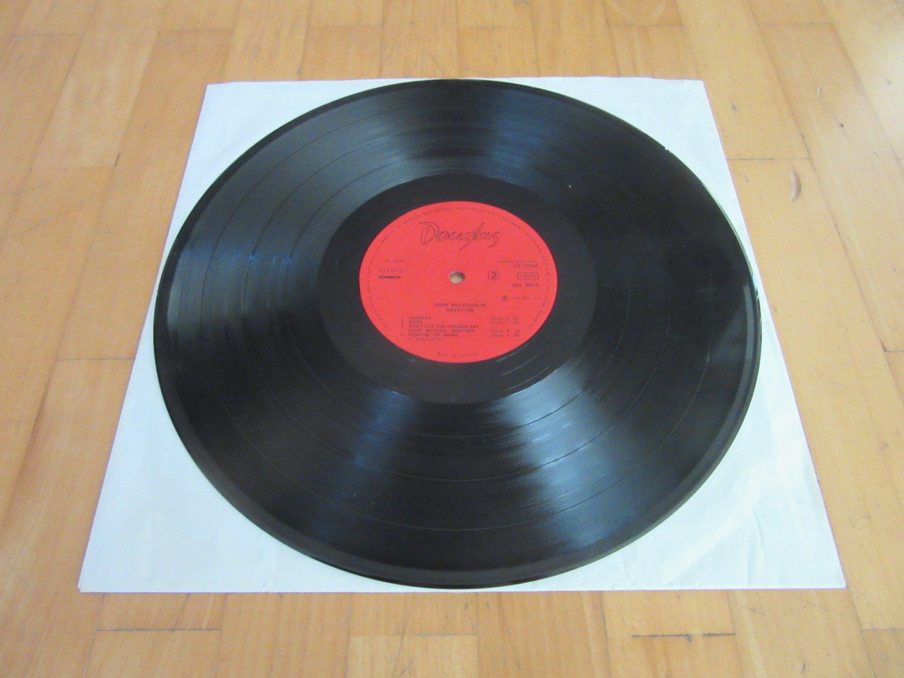 Schallplatten: Langspielplatte JOHN Mc LAUGHLIN - DEVOTION – Gebraucht aus Degersheim von Tforelle 5