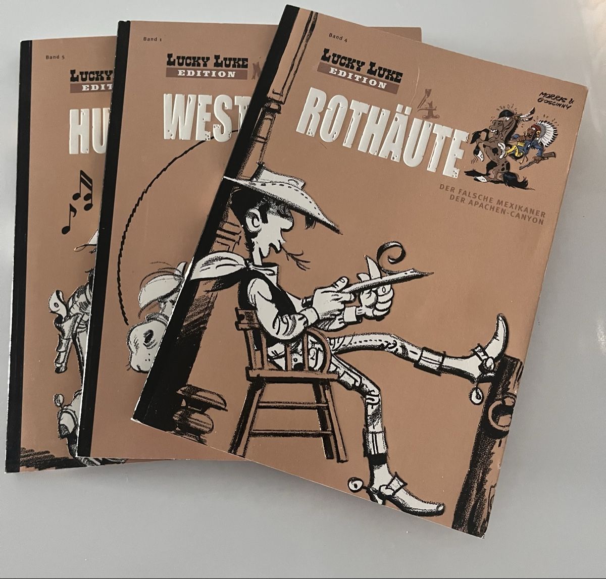 Fumetti: 3 Lucky Luke Sinderbände selten – Usato da Recherswil venduto da Solheure66