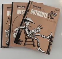 3 Lucky Luke Sinderbände selten