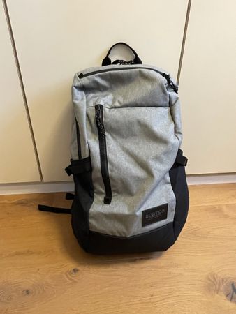 Rucksack Burton grau schwarz 
