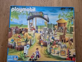 Playmobil Zoo 4850 mit Tieren und Zubehör