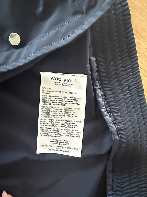 Giacche & Cappotti: Bomberjacke Woolrich 6 Jahre – Usato da Münchringen venduto da Nicole1981 2