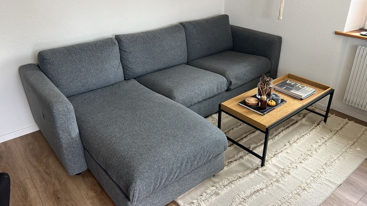 Ikea Sofas: IKEA Ecksofa mit Ottomane und Stauraum – Grau – Gebraucht aus St. Gallen von bor_l2tb 3