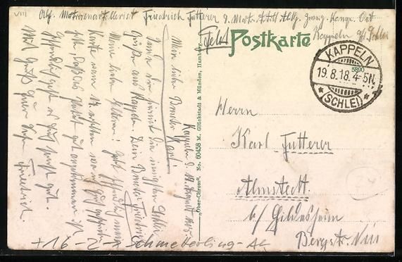 Cartoline postali: Schmetterlings-AK Kappeln, Strandpartie, – Usato da Berlin venduto da bartko-reher 1