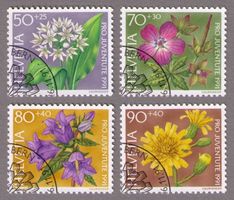 1991_J319-322_PRO JUVENTUTE_WALDBLUMEN_26.11.91_ET !