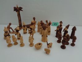 Nigerianische Handschnitzerei Volkskunst 60er Jahre selten!