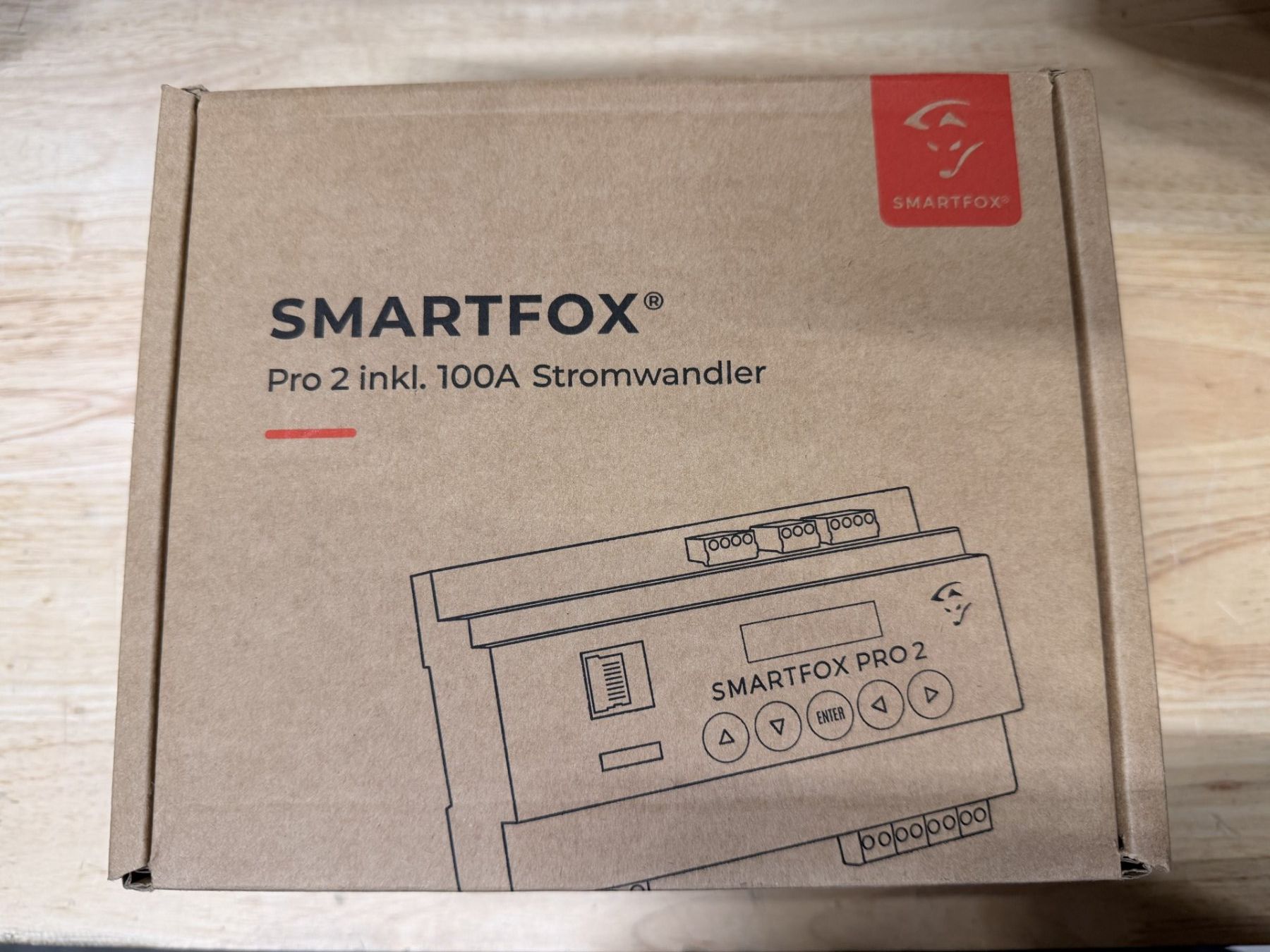 Smartfox Messen: SMARTFOX pro 2 inkl. 100A Stromwandler – Neu und originalverpackt aus Stans von SyEnergy 3