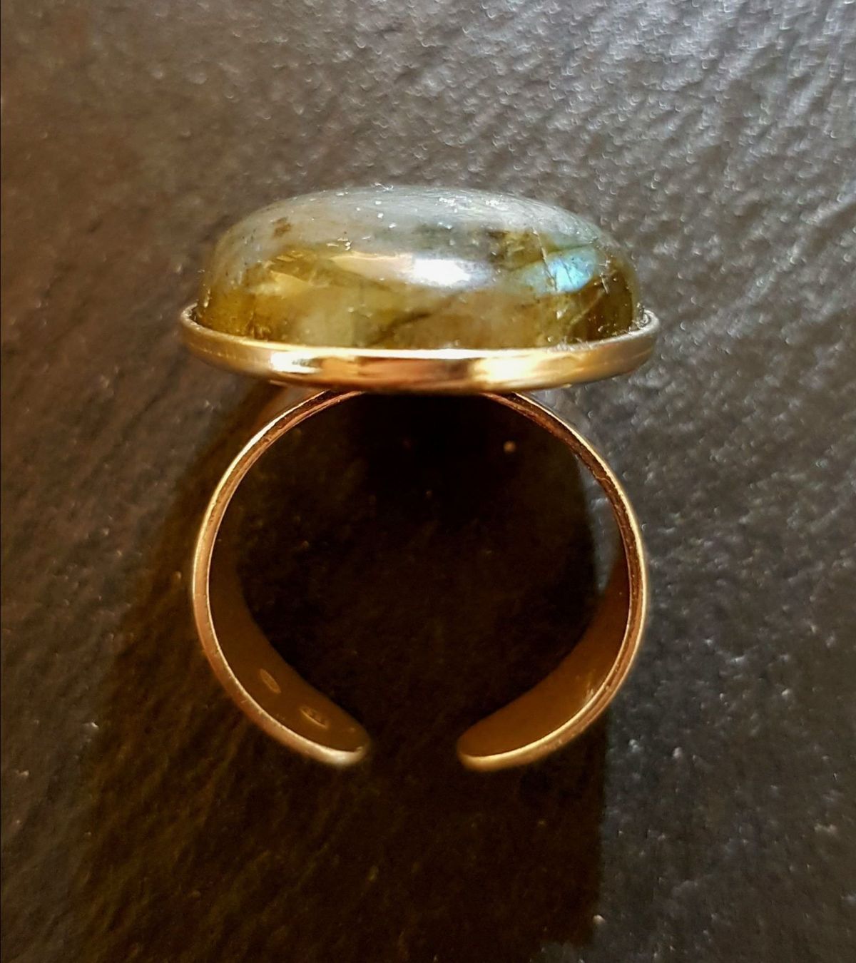 Anelli: Bague en argent 925/Labradorite – Nuovo e nell'imballaggio originale da Veyrier venduto da Leilazizou 1
