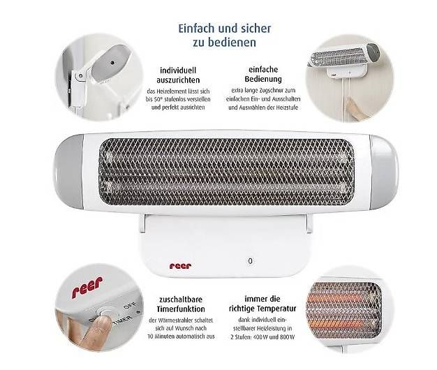 Radiatori: Reer FeelWell Heizstrahler – Usato da Allschwil venduto da Scopaul 1