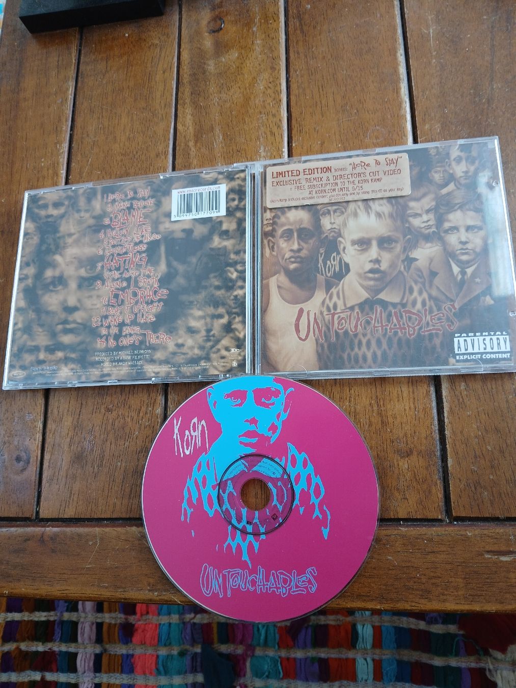 CD: korn - untouch... – Usato da St-Cergue venduto da VeganWarrior