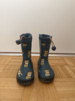 Kinder Gummistiefel Motiv Löwe blau guter Zustandes 