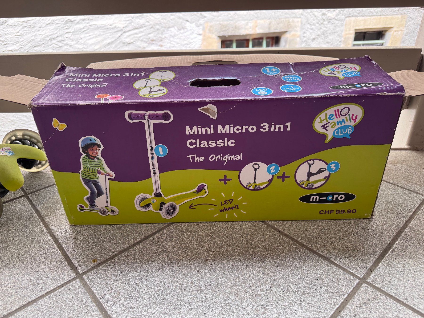 Micro Kickboard: Trottinette Micro Mini 3-en-1 Classic LED – D'occasion à Neuchatel par breadbox 2