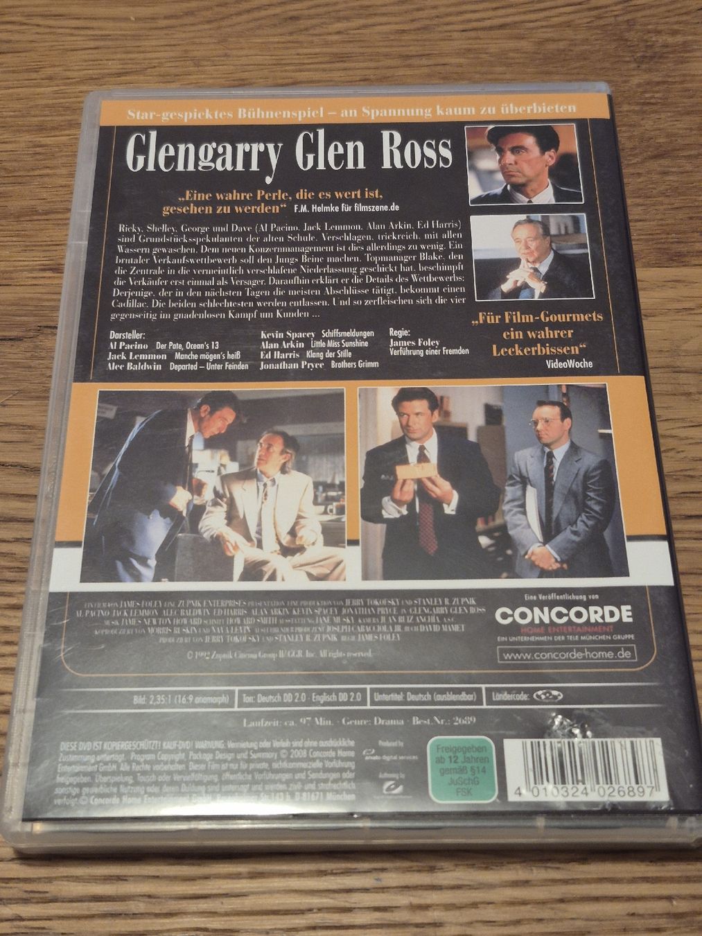 Tutti i DVDs: Glengarry Glen Ross (DVD) Jack Lemon  – Usato da Oberembrach venduto da giu_7ksd 1