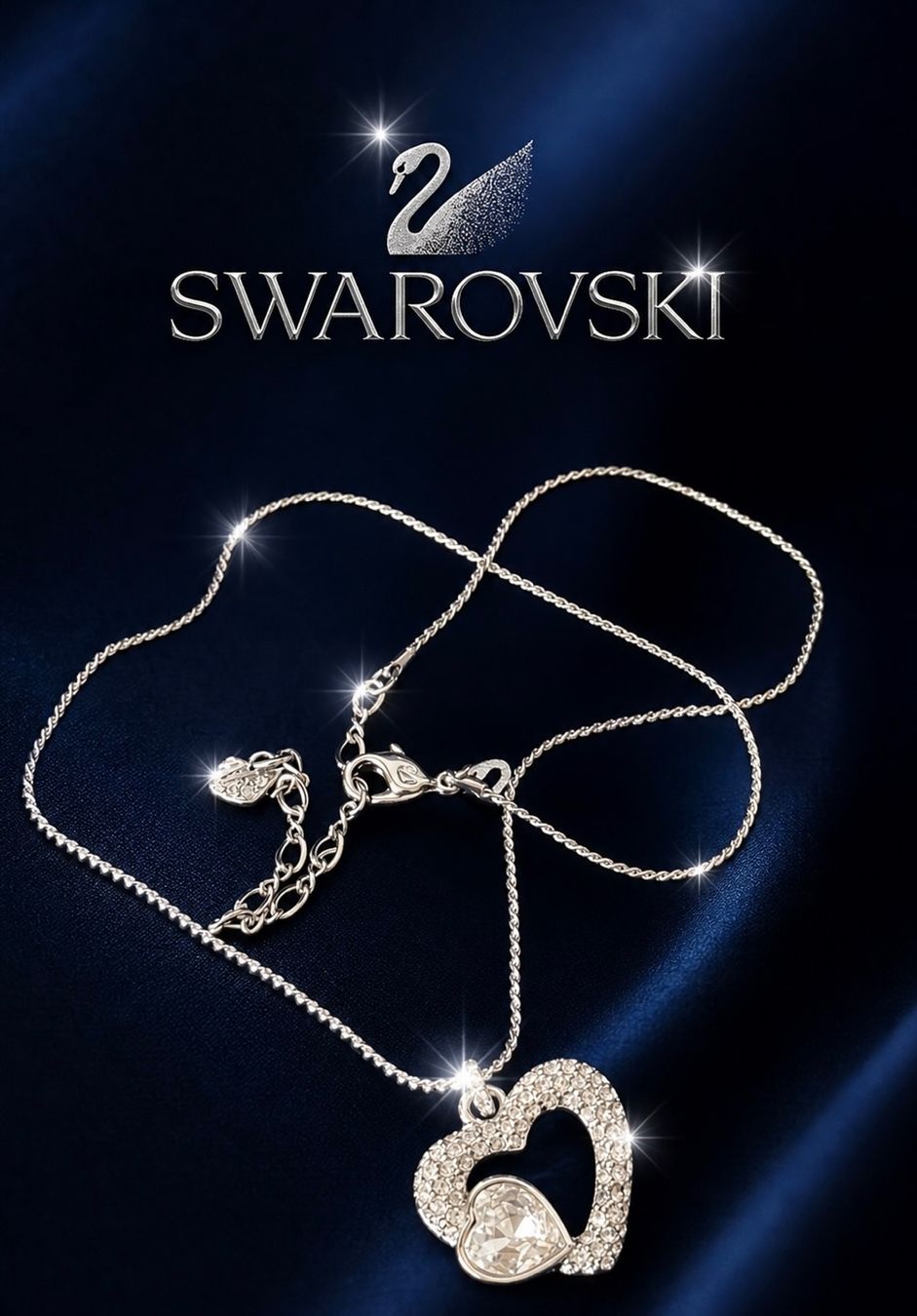 Swarovski Colliers: Swarovski Kette original – Neuf (Voir description) à Kirchleerau par Dalmi220