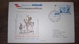 Swissair Geneve - Valencia 29.10.1990