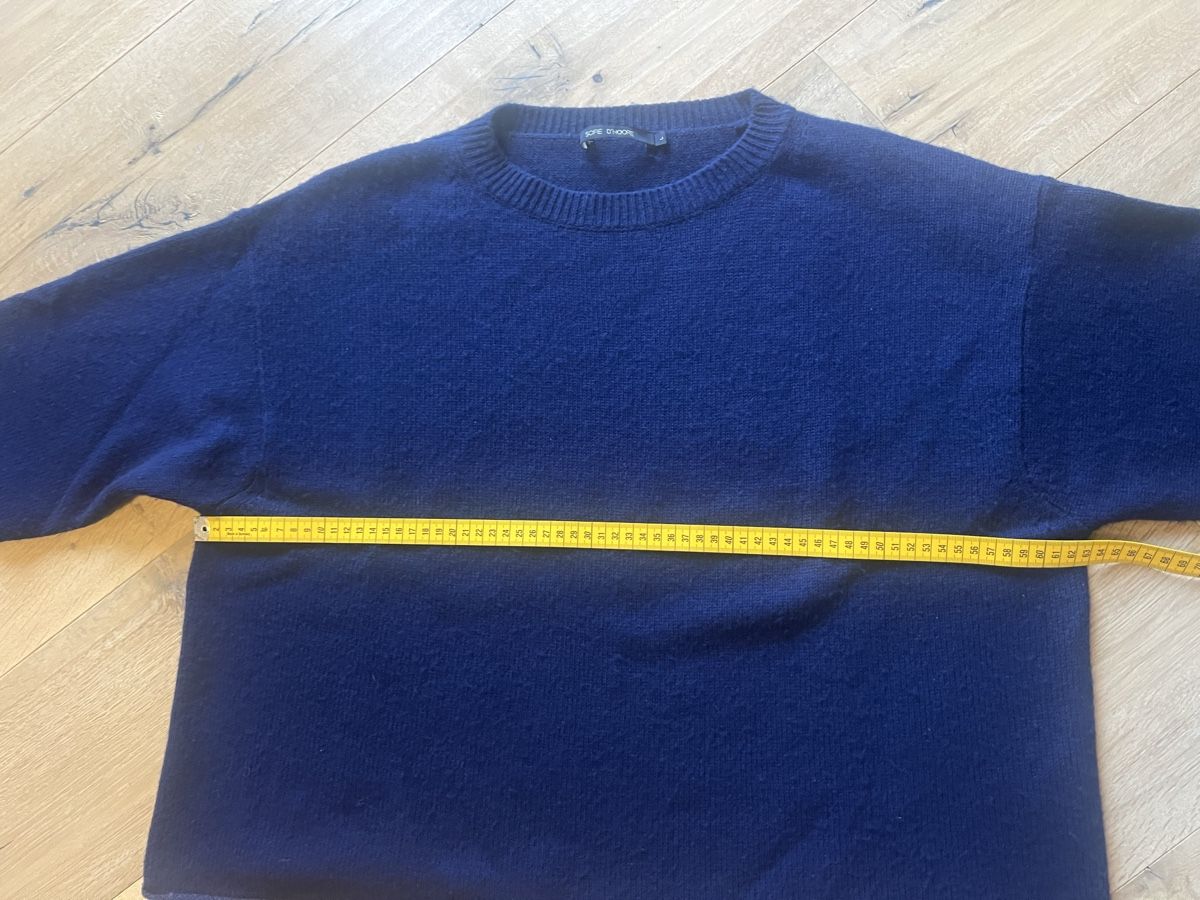 Maglioni & Felpe: Cooler Sofie D’Hoore Cashmere-Pullover, royalblau oversize – Usato da Hinwil venduto da Szaeni 6