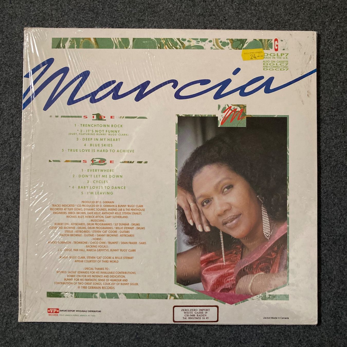 Schallplatten: LP - Marcia Griffiths - Reggae - Marcia – Gebraucht aus dachsen von oheio 1