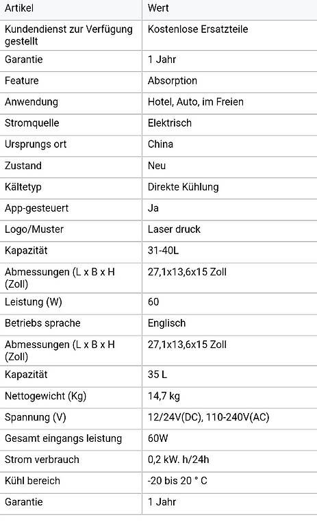 Kühlschränke & Kühlen: kompressor kühlbox  – Neu und originalverpackt aus Itingen von Fullmooneyes 1