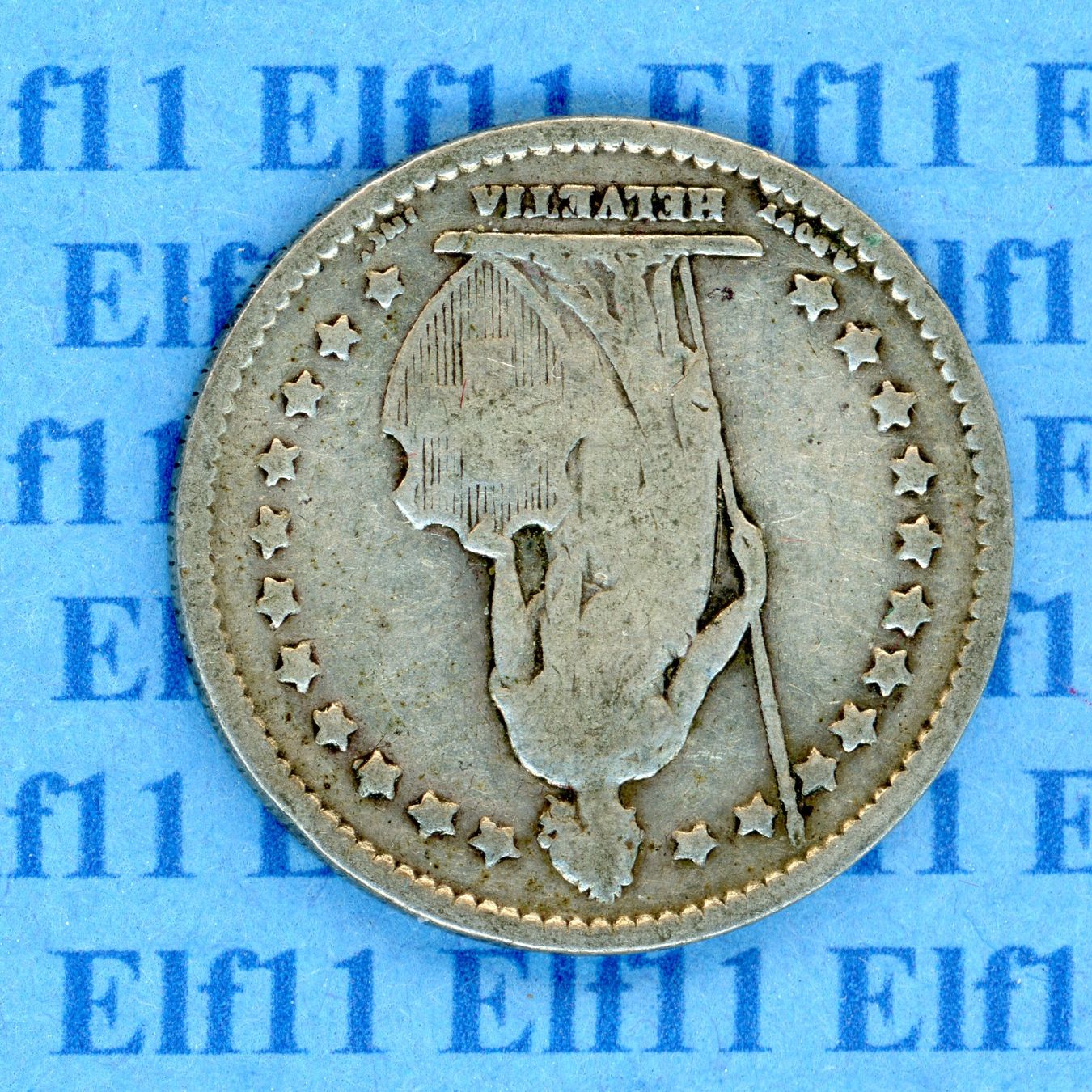 Tutti le monete: CHF___1.00 1901 s-ss 1 Franken – Usato da Widnau venduto da Elf11 1