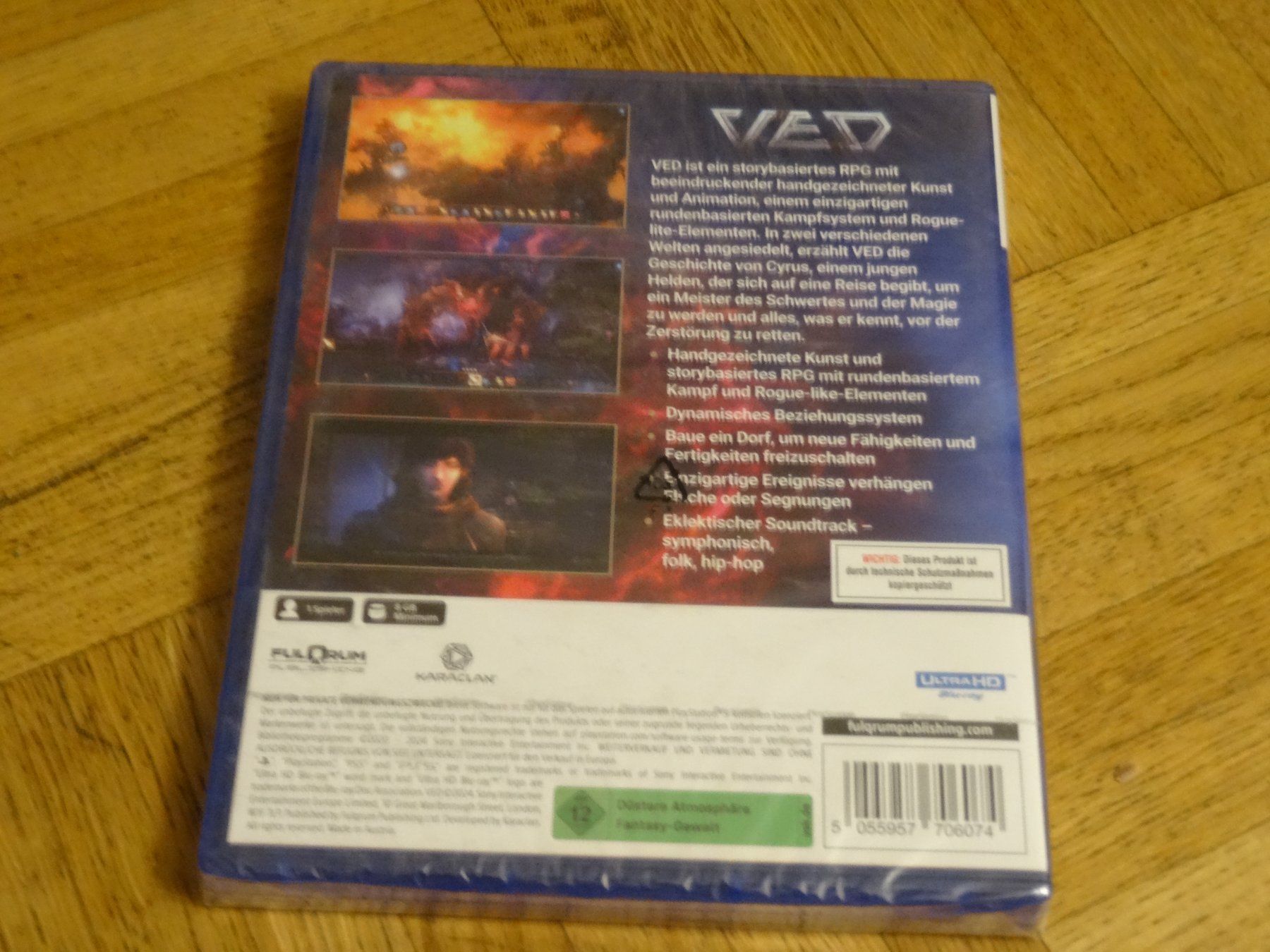 Sony Spiele: PS5 Game: VED - Neuware – Neu und originalverpackt aus Olten von Disc-Ausverkauf 1