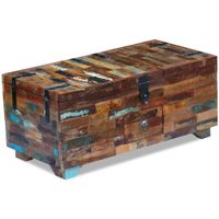 Couchtisch Truhe Altholz - gratisversand